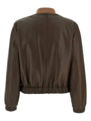 [FABIANA FILIPPI]ボイルドウールボンバージャケット Fabiana Filippi ボンバージャケット | ホワイト | FARFETCH JP