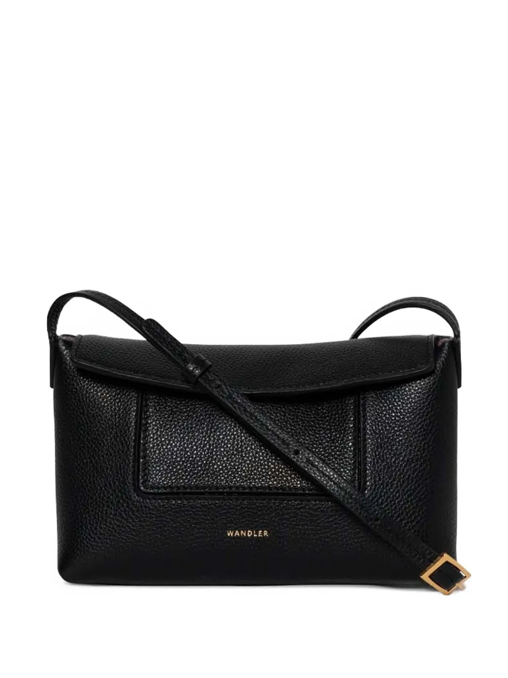 Wandler mini Penelope flap cross body bag Zwart