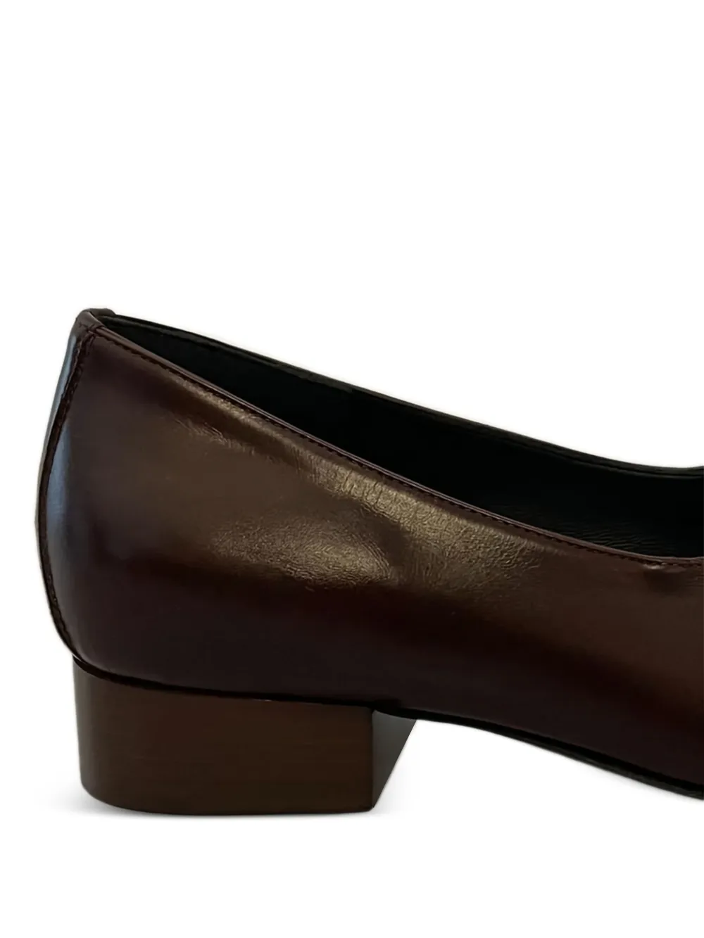 Phoebe Philo Club square-toe block-heel loafers | Image 2