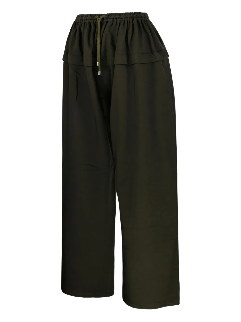 Alaïa ruffled drawstring trousers | Wide-Leg Pants | Image 2