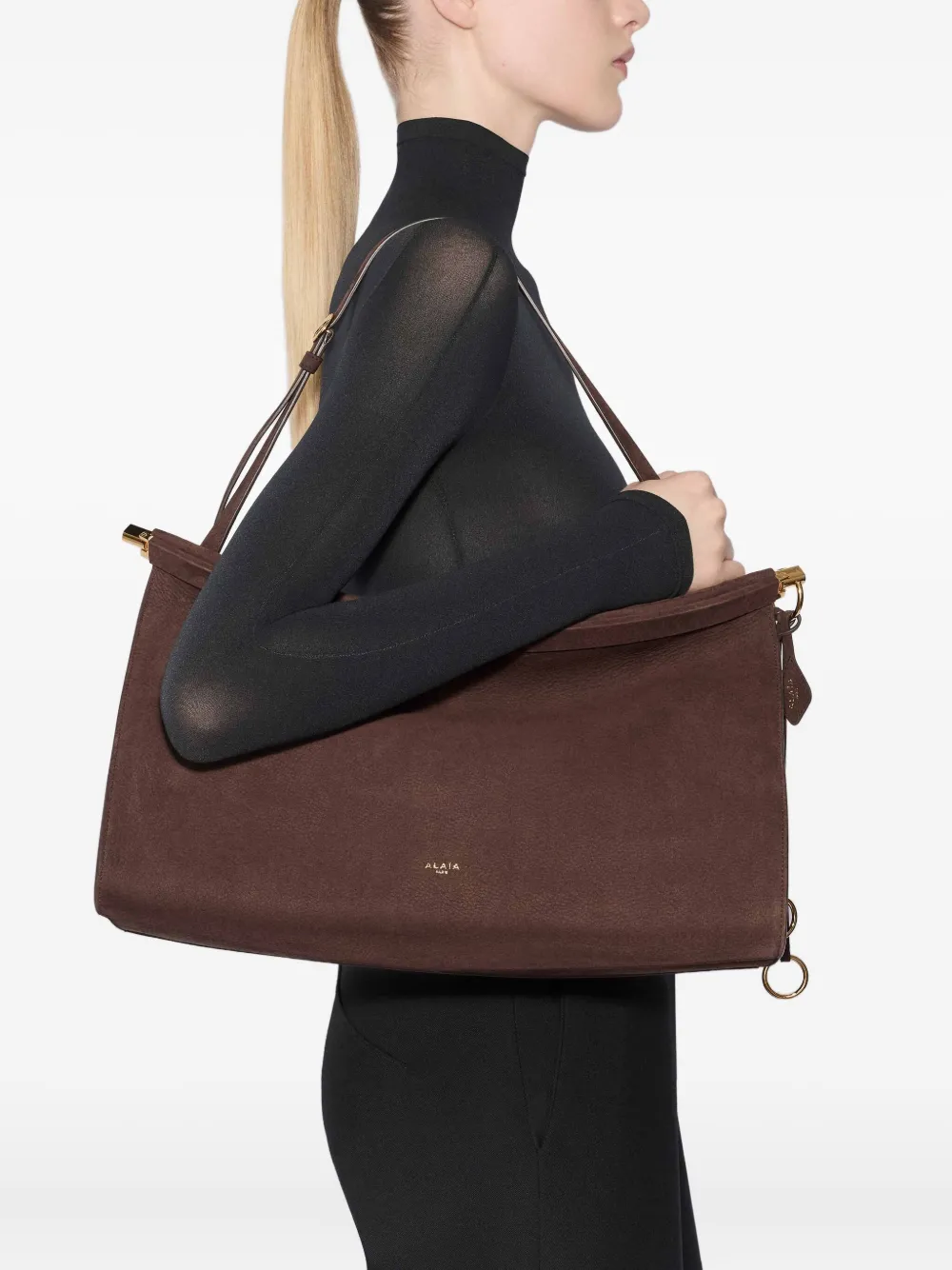 Alaïa large Le Click East West shoulder bag | Image 2