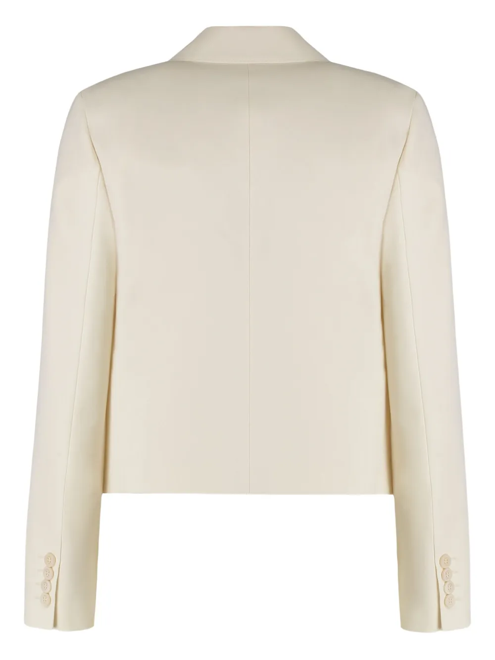 Max Mara bow-detail jacket Wit