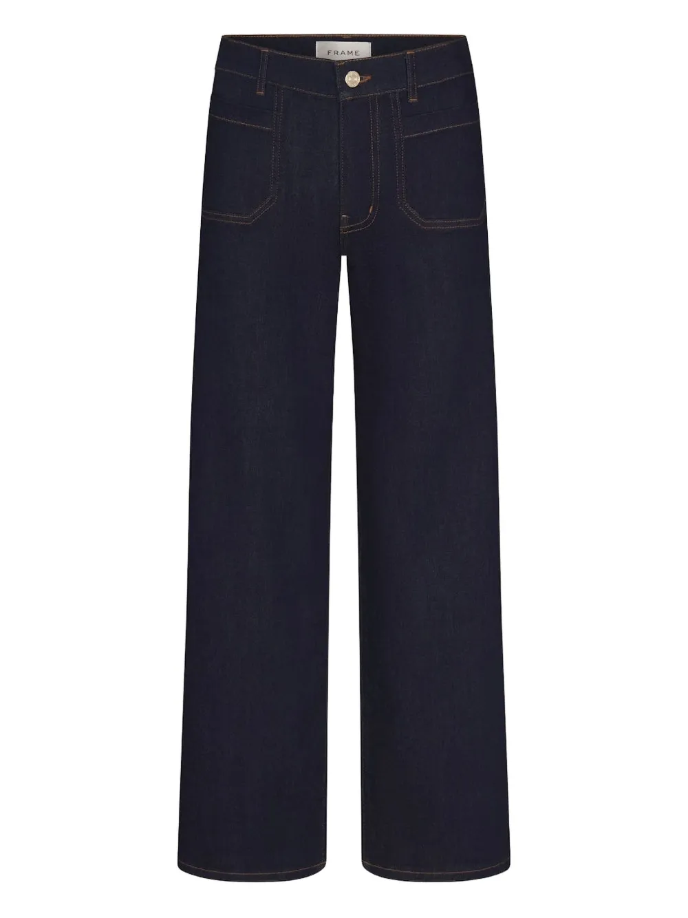 Frame Le Slim Palazzo Jeans In Blue