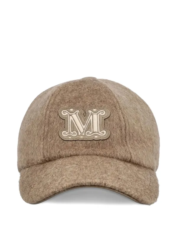 Max Mara キャップ Max Mara カシミアキャップ | ブラウン | FARFETCH JP
