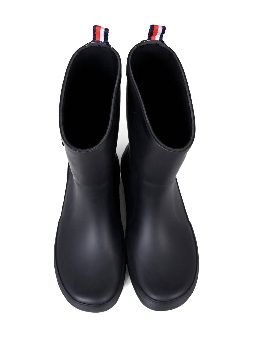 Tommy Hilfiger Junior flag-detail rain boots Black