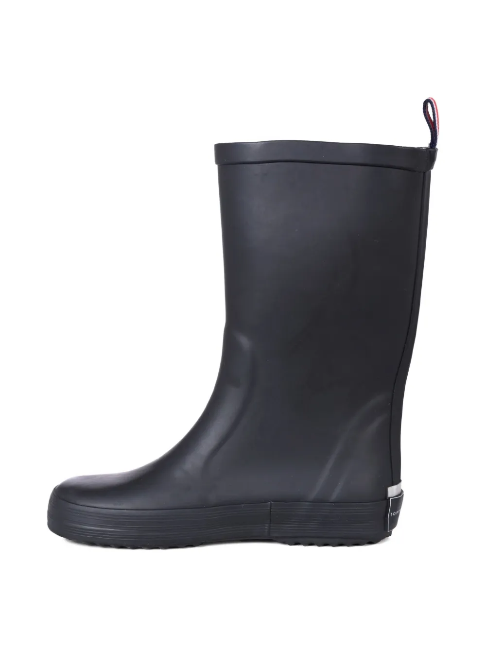 Tommy Hilfiger Junior flag-detail rain boots Black
