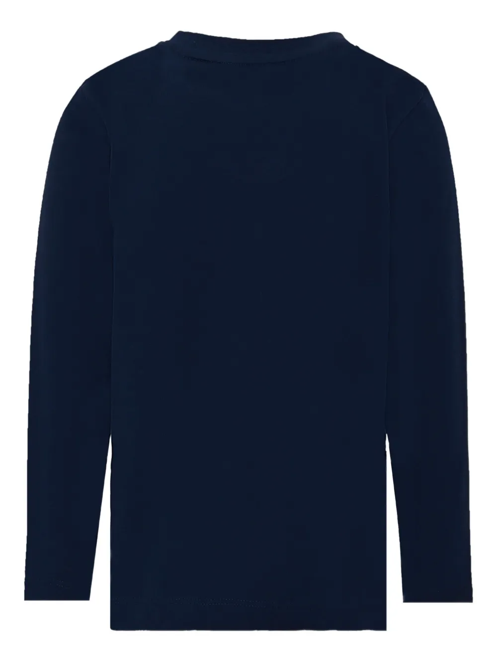 TRUSSARDI JUNIOR logo cotton sweatshirt Blauw