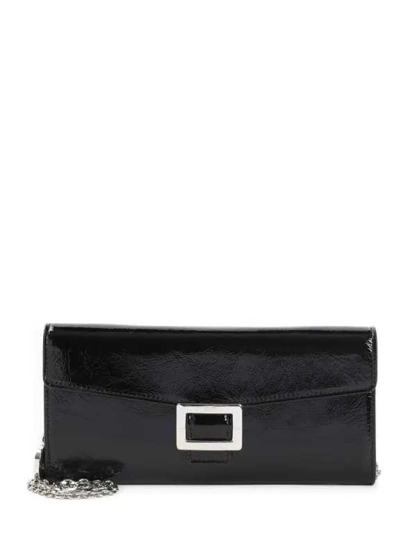 バッグ・カバンその他 ROGER VIVIER Black Belle Vivier clutch bag 31262753_60569767_600.jpg