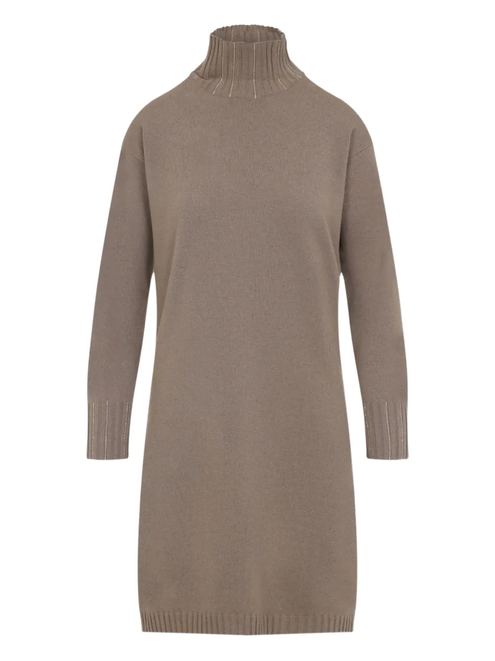 Fabiana Filippi crystal-embellished midi dress Beige