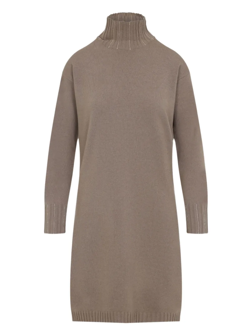 Fabiana Filippi crystal-embellished midi dress Beige