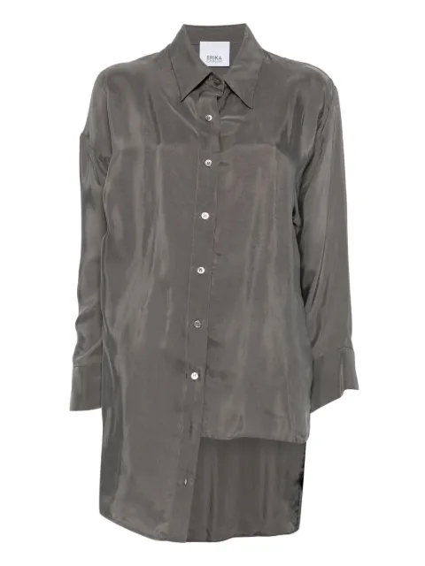 Erika Cavallini  asymmetric long-sleeved shirt