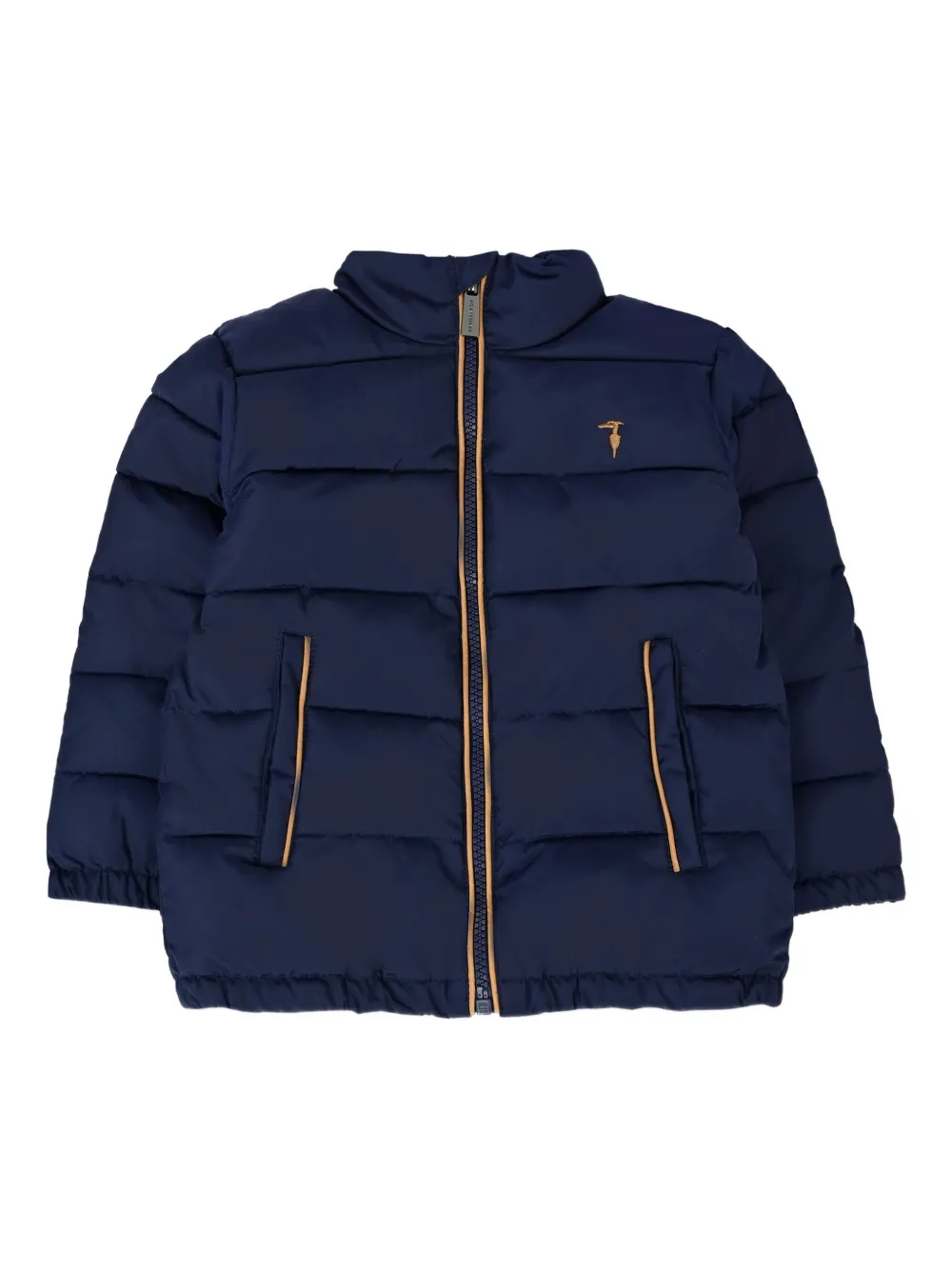 TRUSSARDI JUNIOR quilted padded jacket Blauw