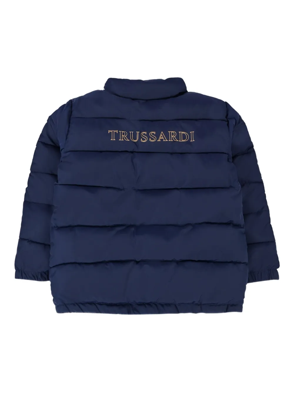 TRUSSARDI JUNIOR quilted padded jacket Blauw