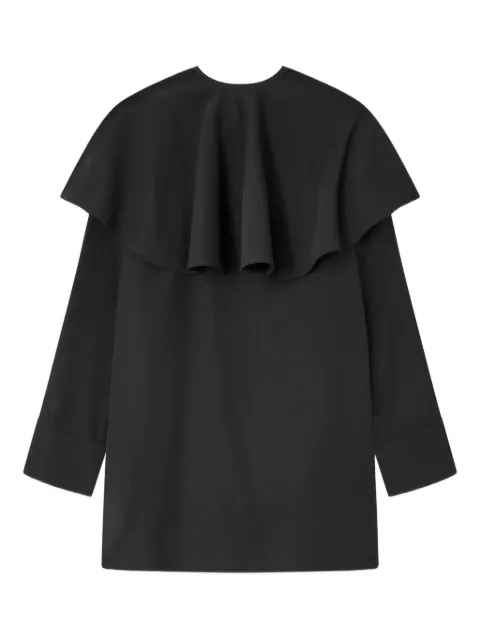 GANNI vestido corto con volantes