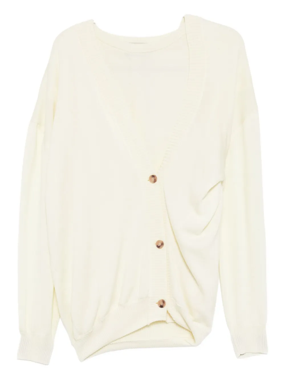 Litkovska Wool Cardigan In Neutral