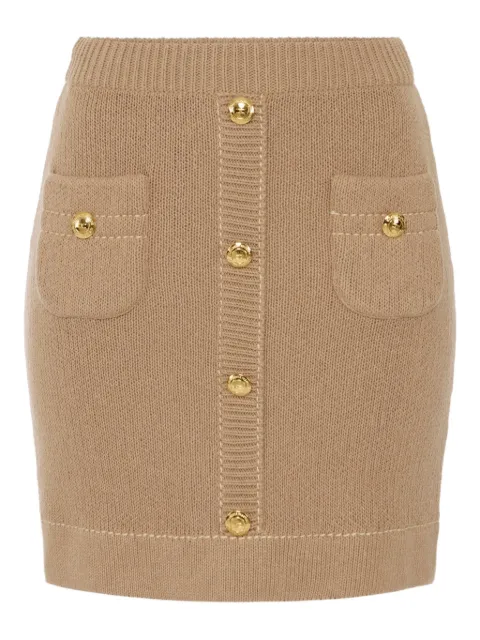 Elisabetta Franchi decorative-button mini skirt