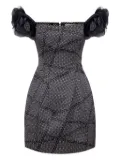Elisabetta Franchi polka-dot mini cocktail dress - Black