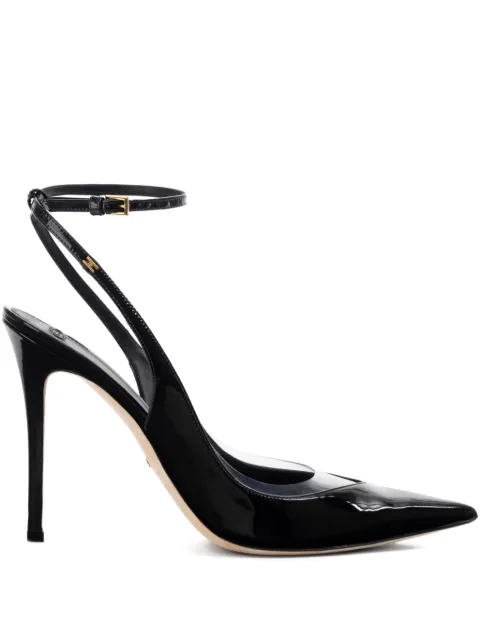 Elisabetta Franchi slingback leather pumps