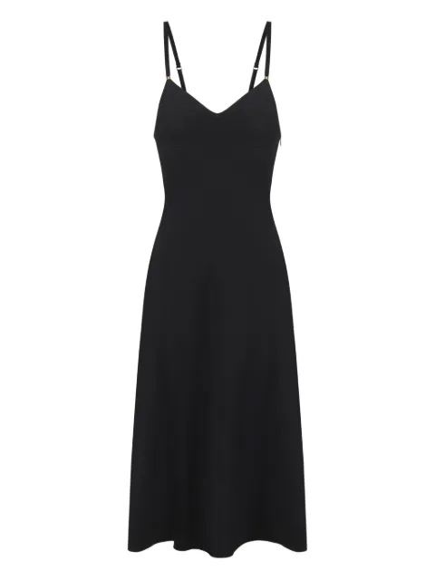 Elisabetta Franchi lace-up midi dress