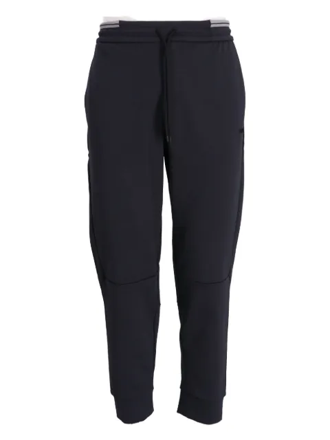 BOSS drawstring-fastening trousers