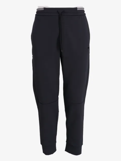 BOSS drawstring-fastening trousers