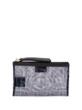 Fendi Pre-Owned 2010-2025 FF Mesh pouch - Grey