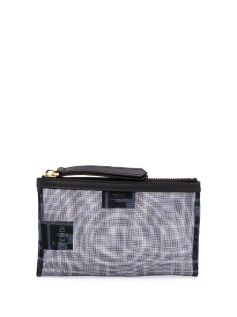 Fendi Pre-Owned 2010-2025 FF Mesh pouch