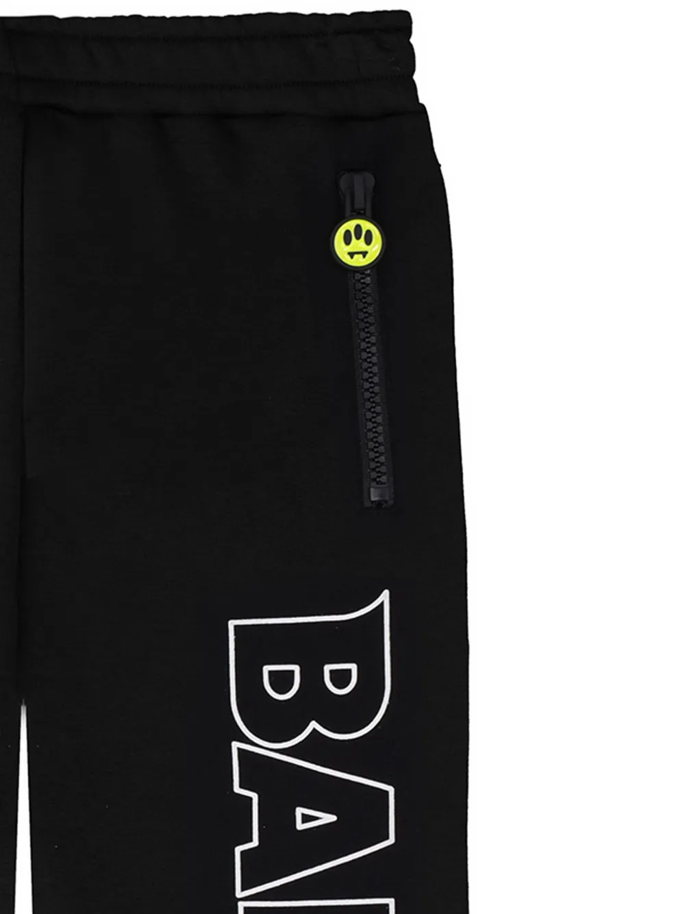 Barrow kids Jersey trainingsbroek met logoprint Zwart