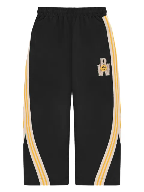 Barrow kids stripe-embellished logo trousers