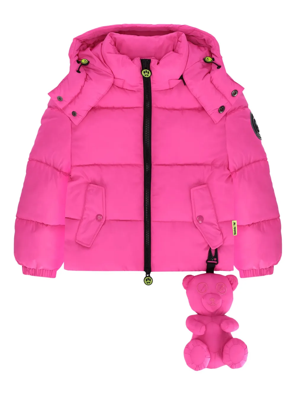 Barrow kids Piumino Teddy Bear - Rosa