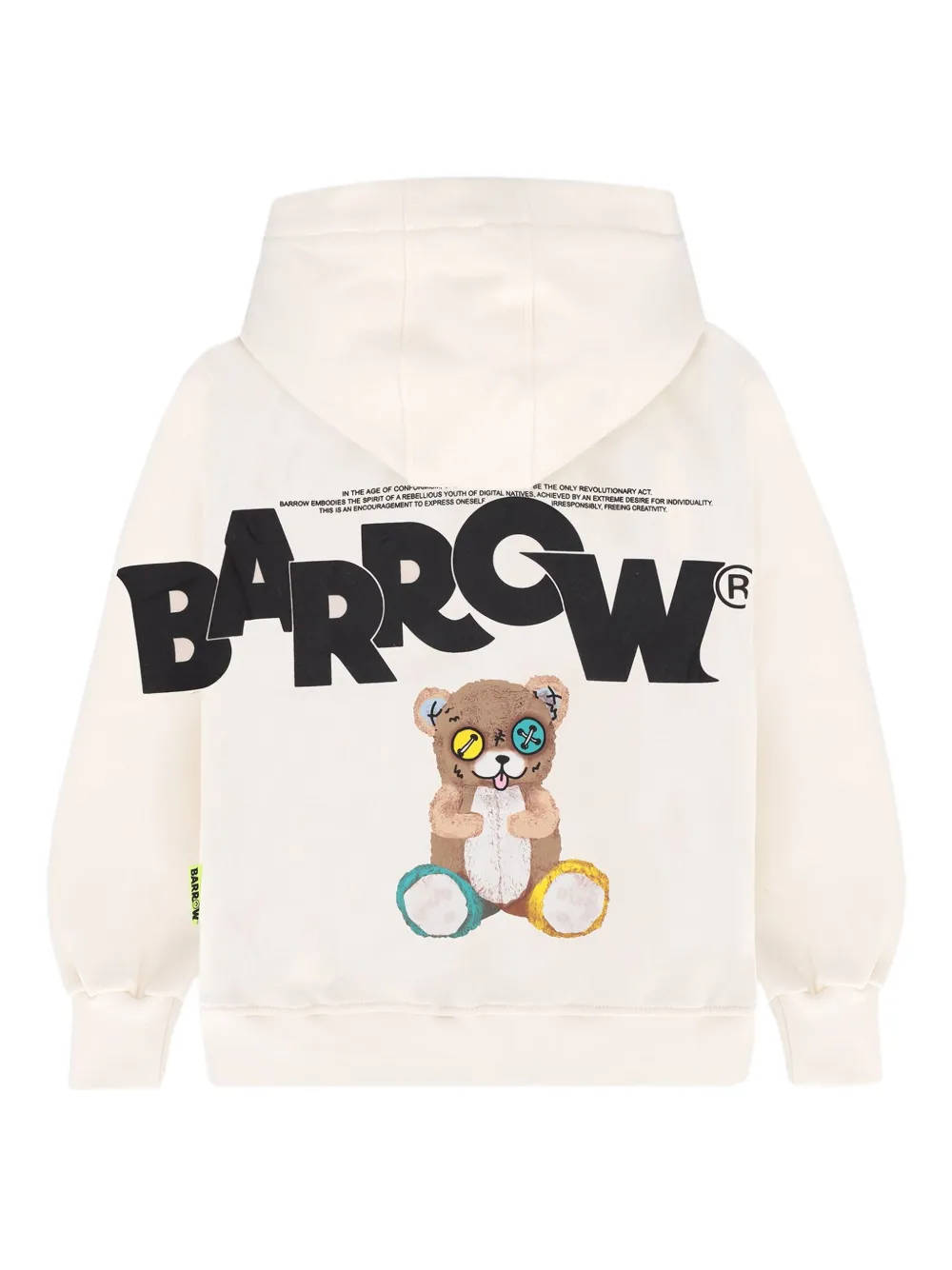 Barrow kids bear-print hoodie | Boys Hoodies & Sweatshirts | Image 2