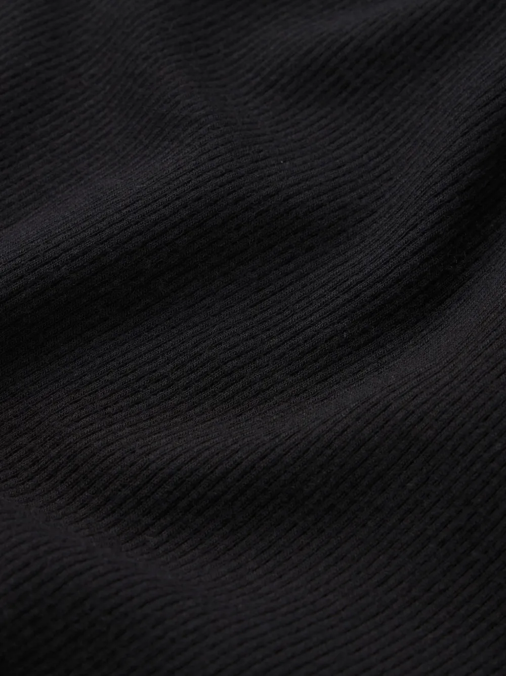 Frame Ribbed Modal-blend Jersey Turtleneck Top In Black