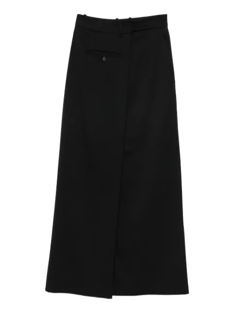 Erika Cavallini  wrap-design midi skirt