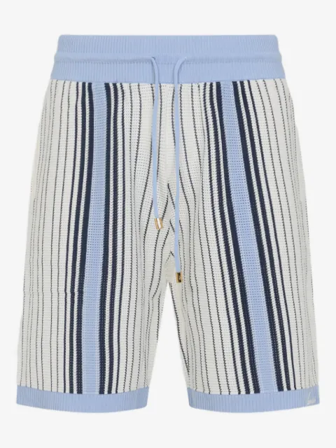 AMIRI striped knit deck shorts