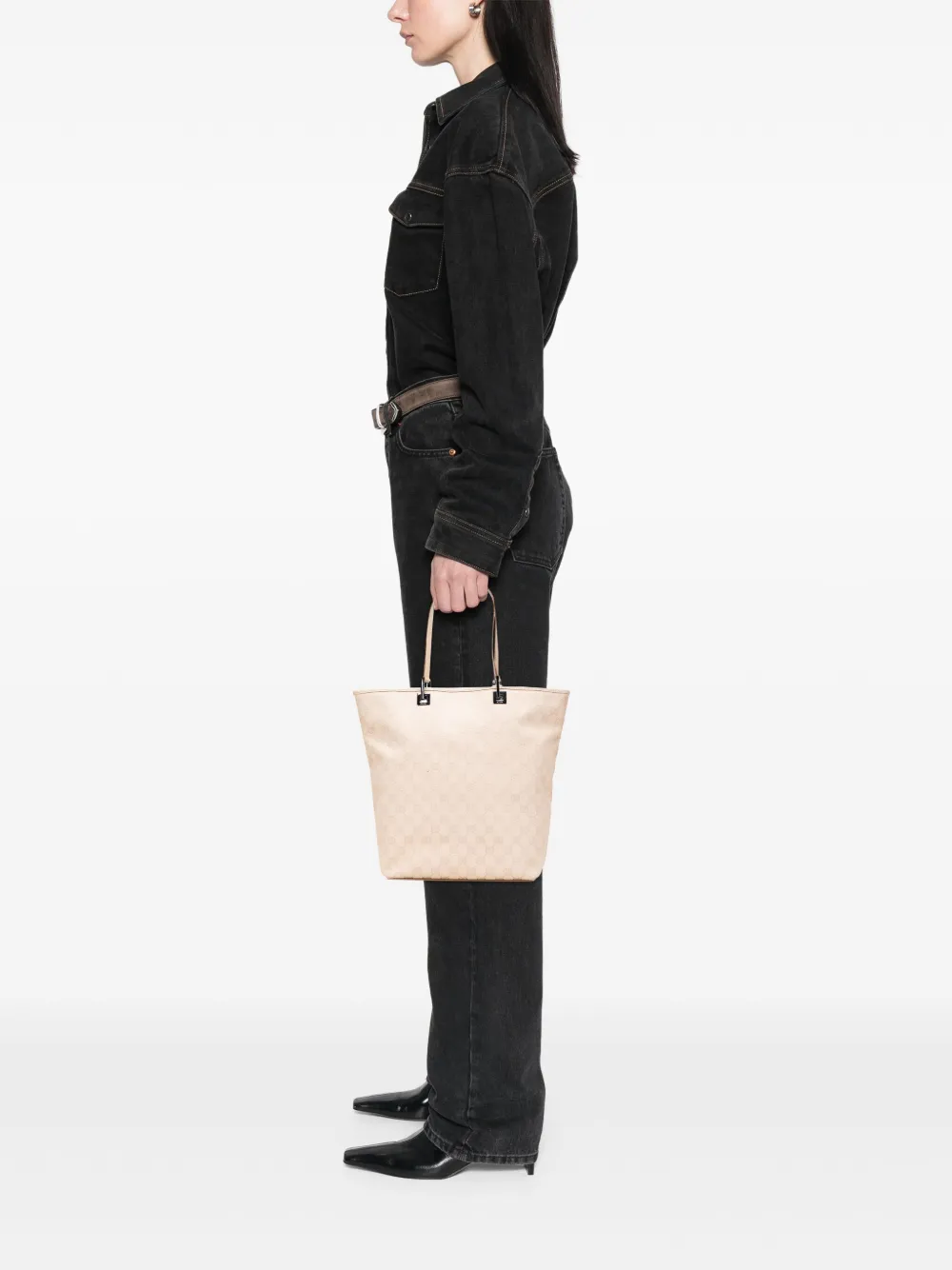 Gucci Pre-Owned 2000-2015 GG Canvas tote bag - ブラウン Gucci Pre-Owned 2000-2015 GG Canvas tote bag - ブラウン