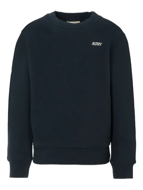 Autry Kids embroidered crew-neck sweatshirt