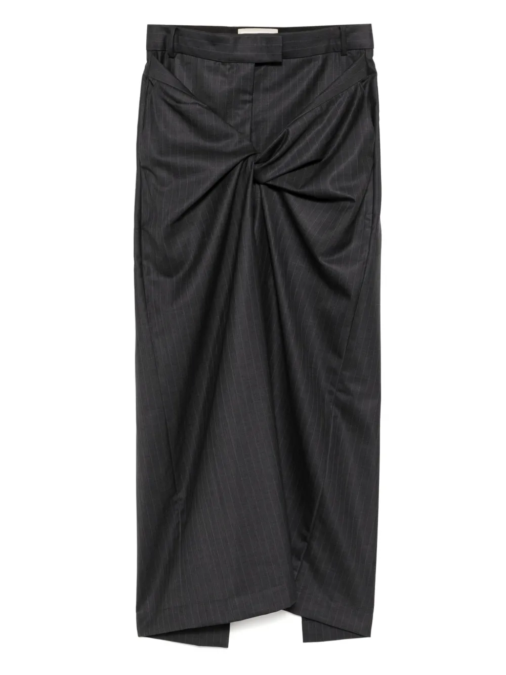 LITKOVSKA front-twist skirt | Grey | Image 1