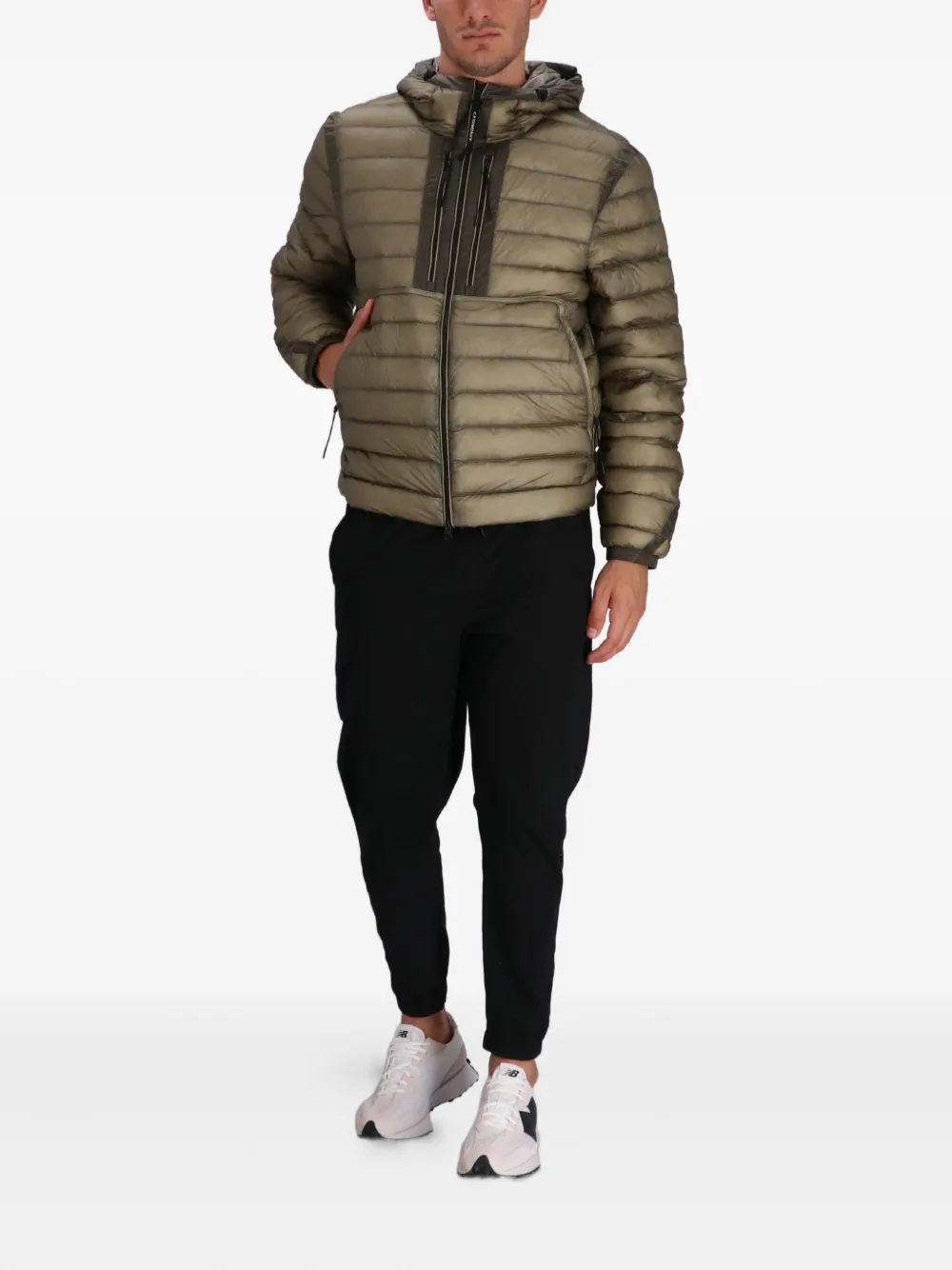 C.P. Company Gewatteerd jack Beige