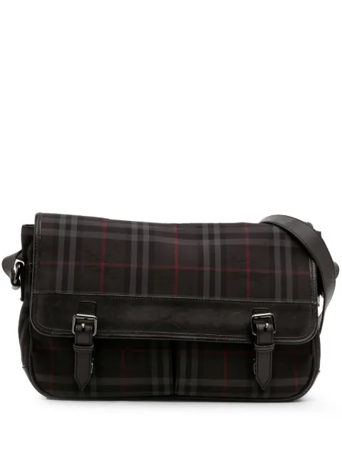 Burberry Pre-Owned 2000-2017 Smoke Check Nylon Messenger Bag crossbody bag