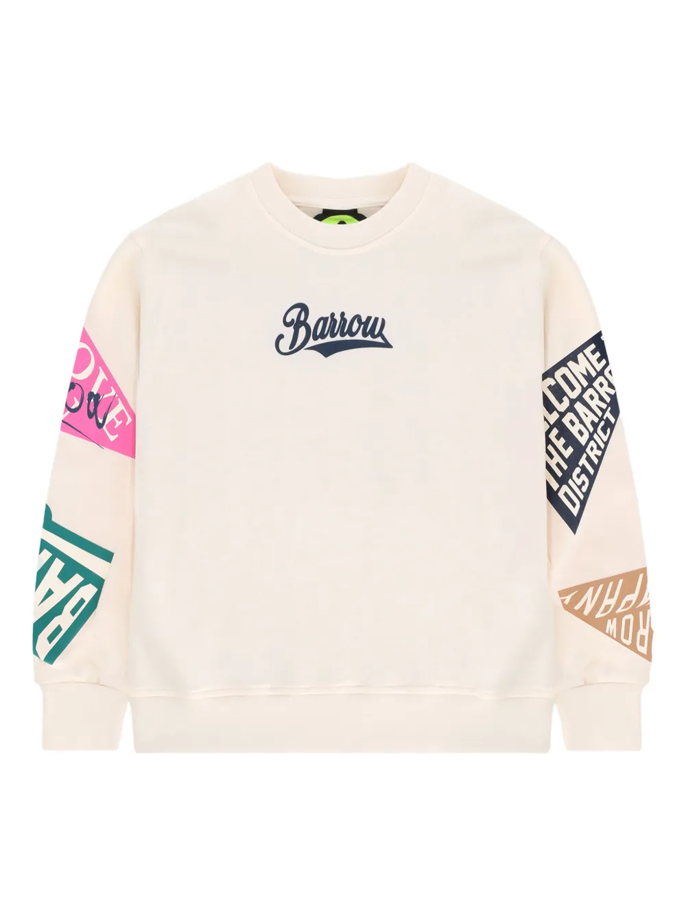 Barrow kids graphic-print sweatshirt | Neutrals | Image 1