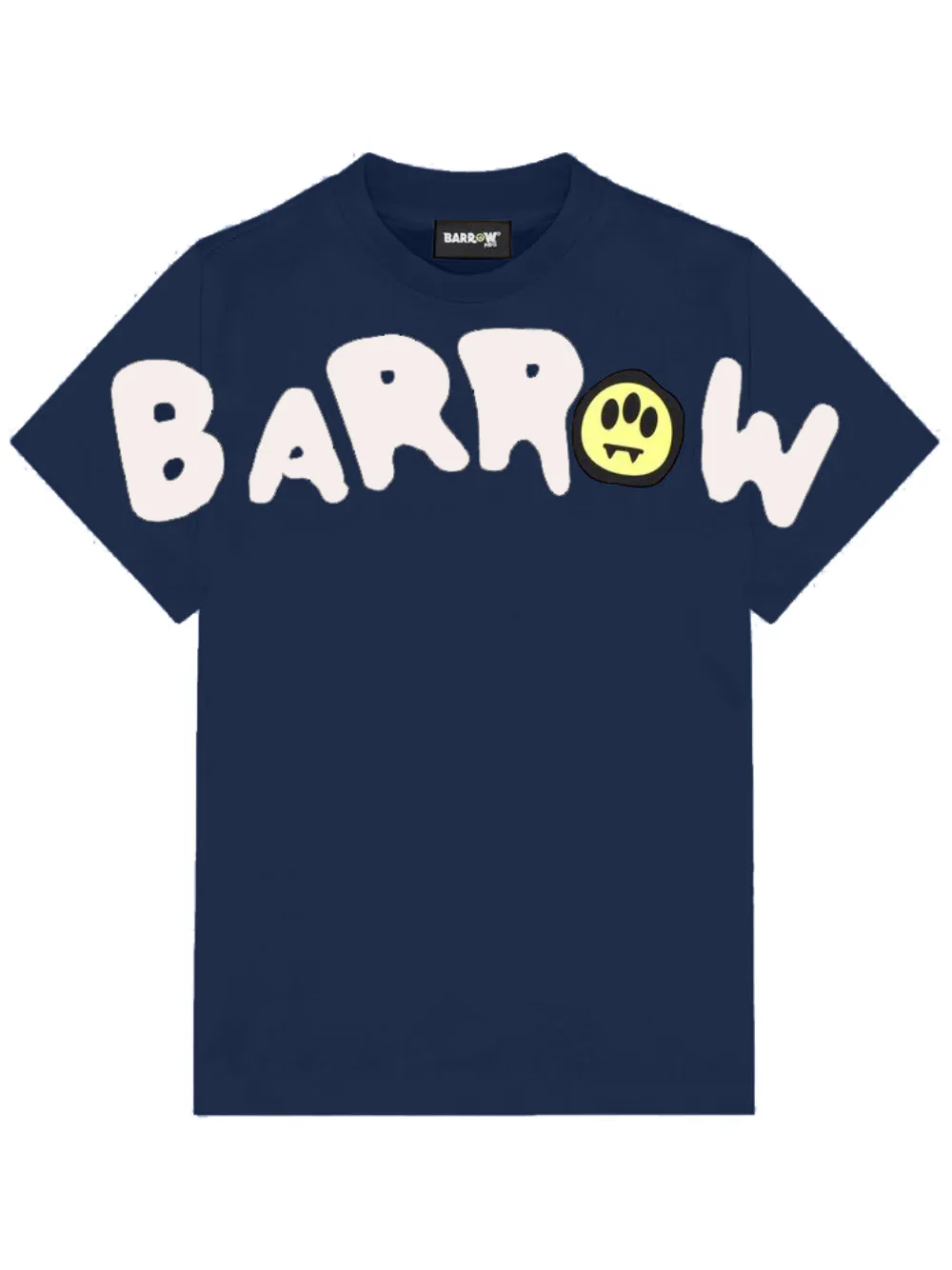 Barrow kids football-print T-shirt | Blue | Image 1