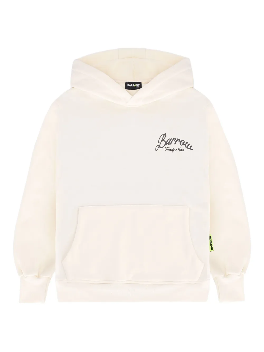 Barrow kids embroidered teddy-bear hoodie | Neutrals | Image 1