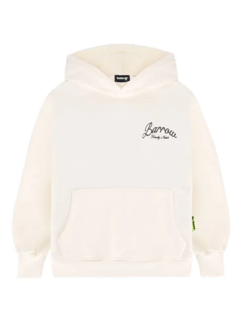 Barrow kids embroidered teddy-bear hoodie