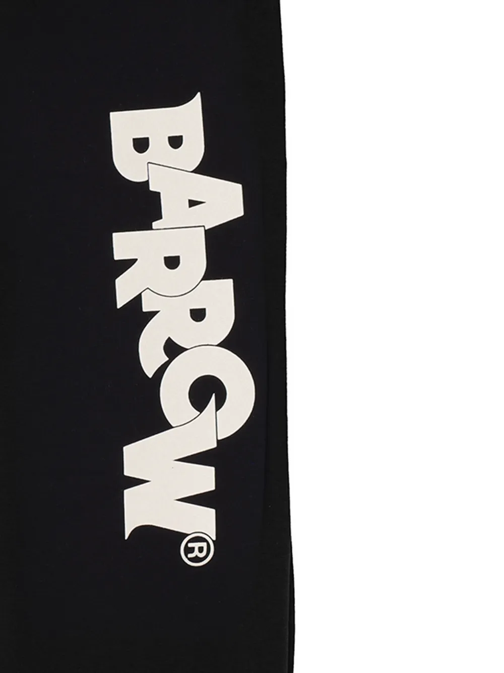 Barrow Logo-print Track Pants In Black