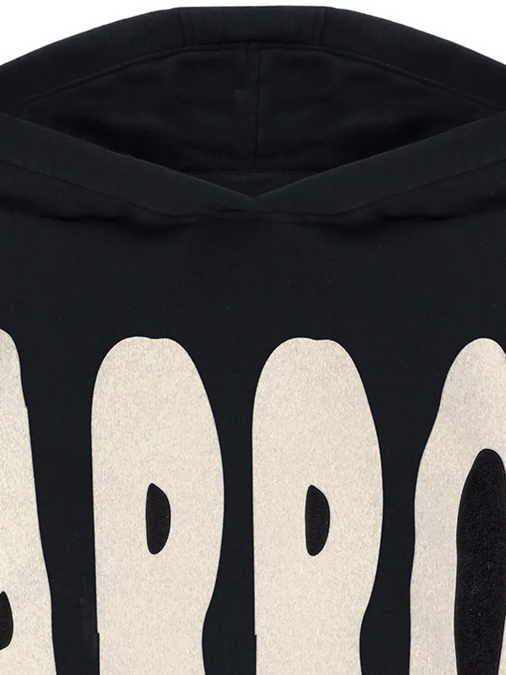 Barrow kids Fleece hoodie verfraaid met logo Zwart