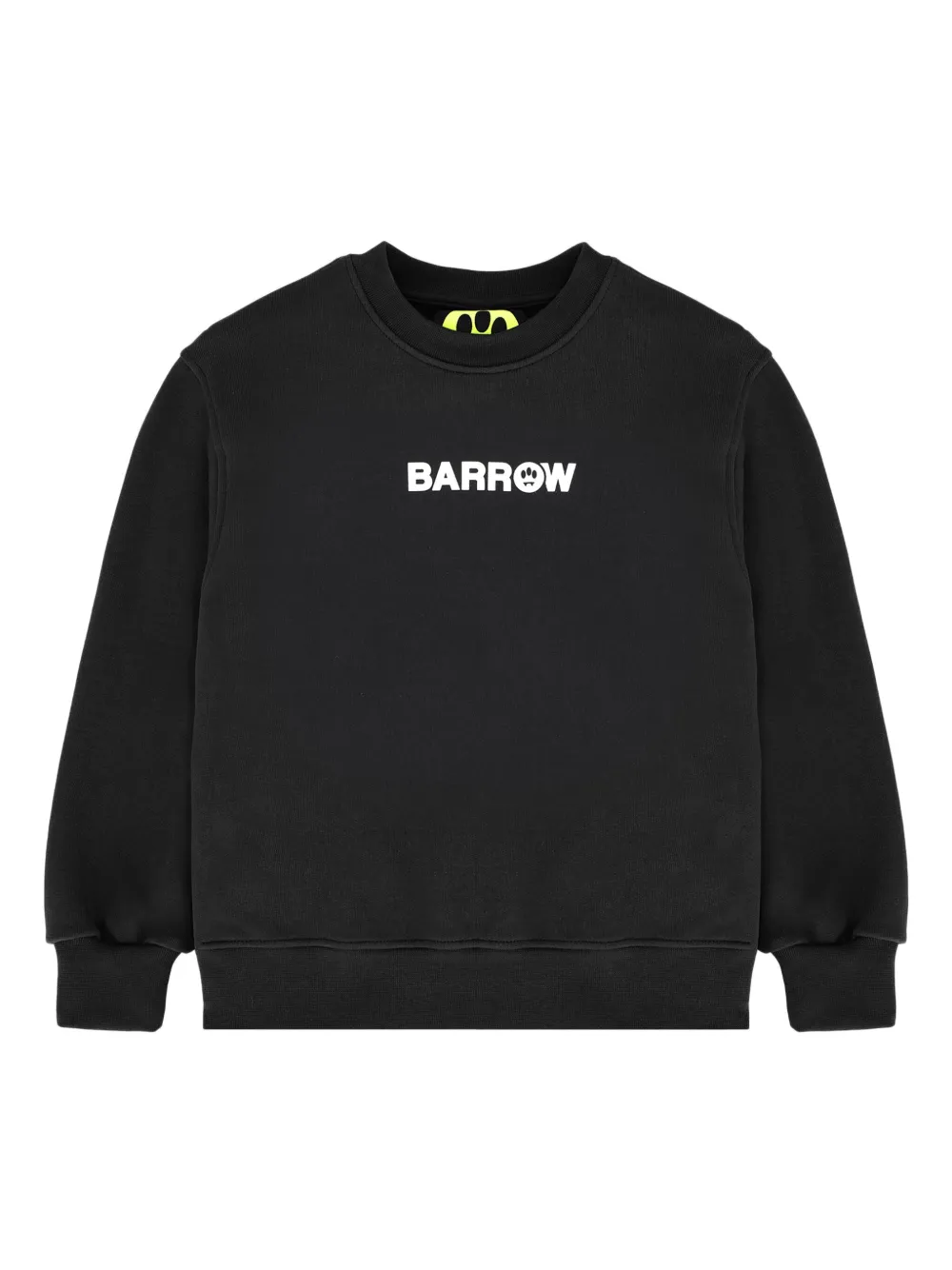 Barrow kids logo-print jersey sweatshirt | Black | Image 1