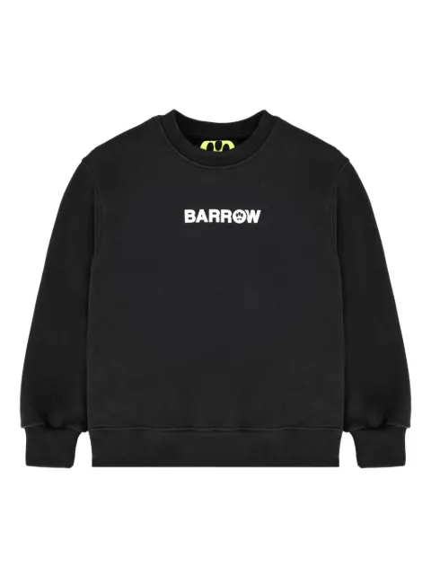 Barrow kids logo-print jersey sweatshirt