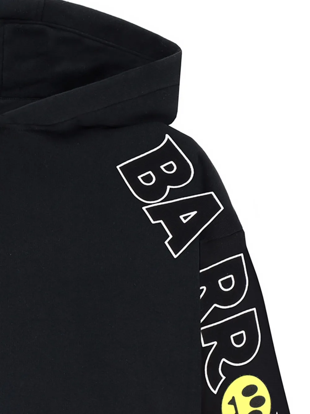 Barrow kids Hoodie met logo Zwart