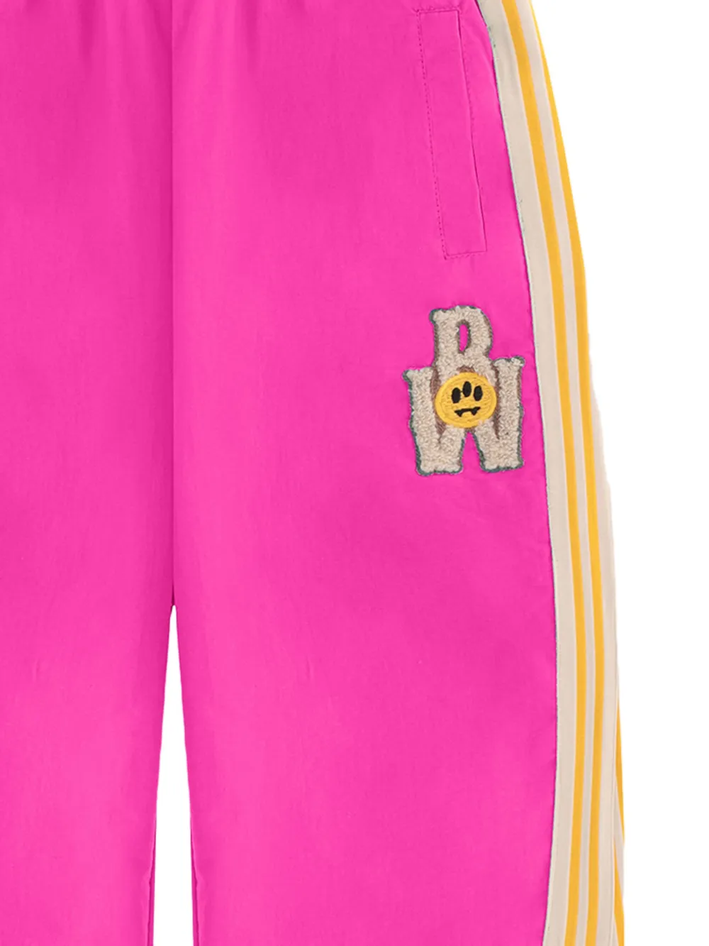 Barrow kids stripe-detail embroidered trousers | Girls Casual Trousers | Image 2