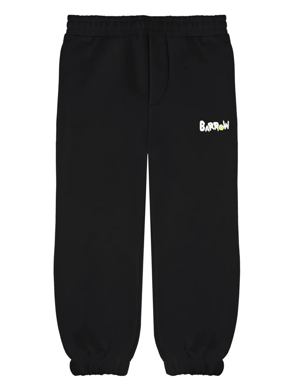 Barrow Logo-print Track Pants In Black